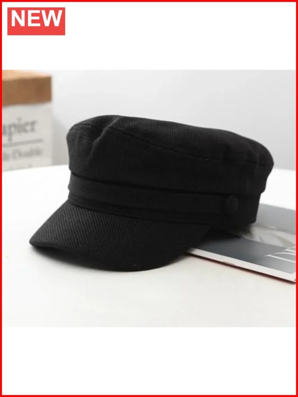 Women's Newsboy Cap Bakerboy Cabby Hat Adjustable Breathable Lightweight